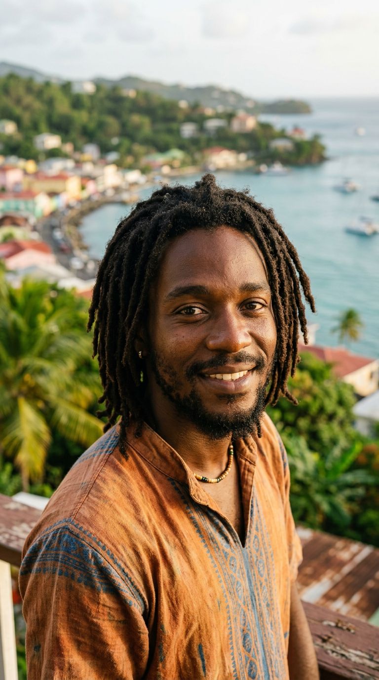 Young man from Grenada