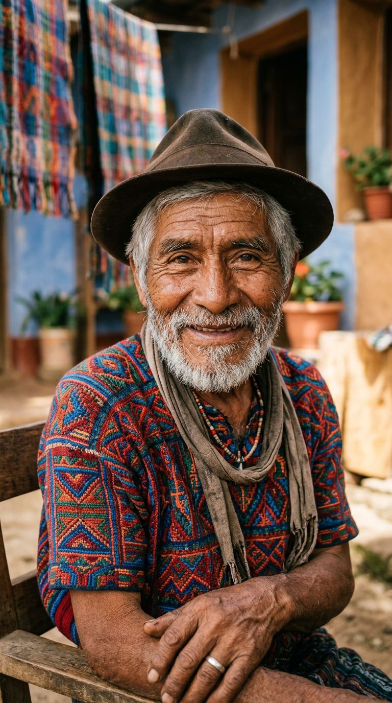 Elderly man from Guatemala