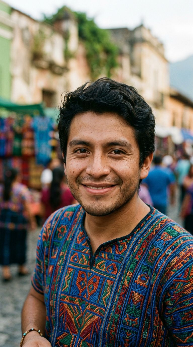 Young man from Guatemala