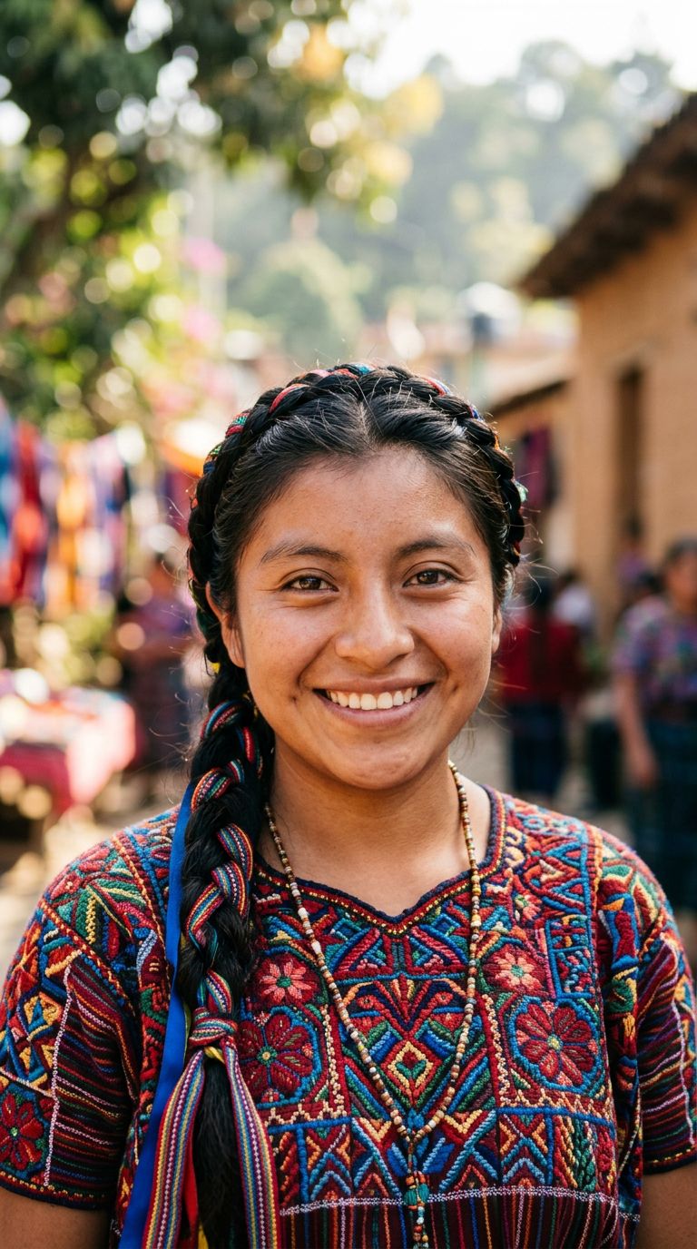 Young woman from Guatemala