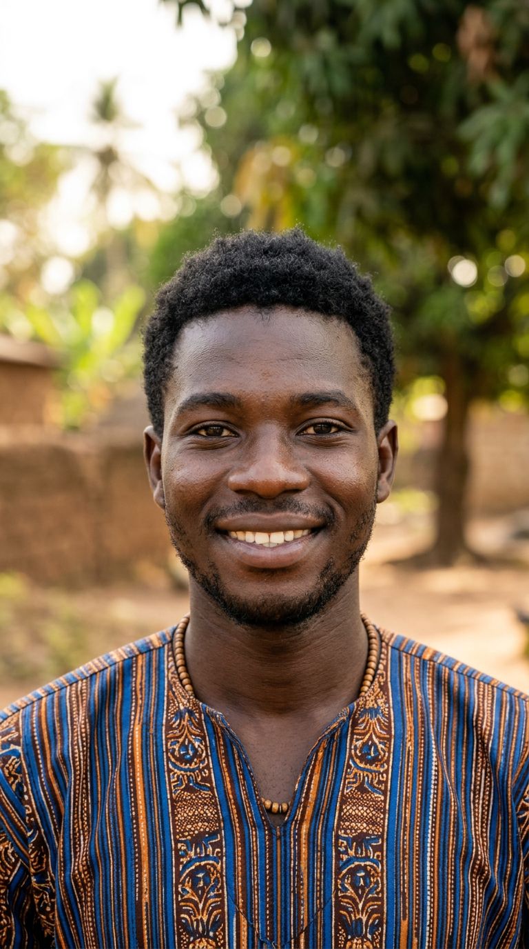 Young man from Guinea Bissau