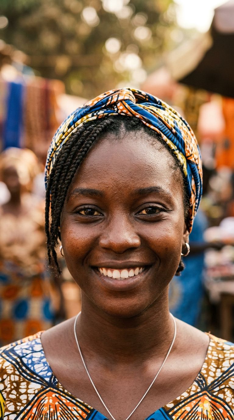 Young woman from Guinea