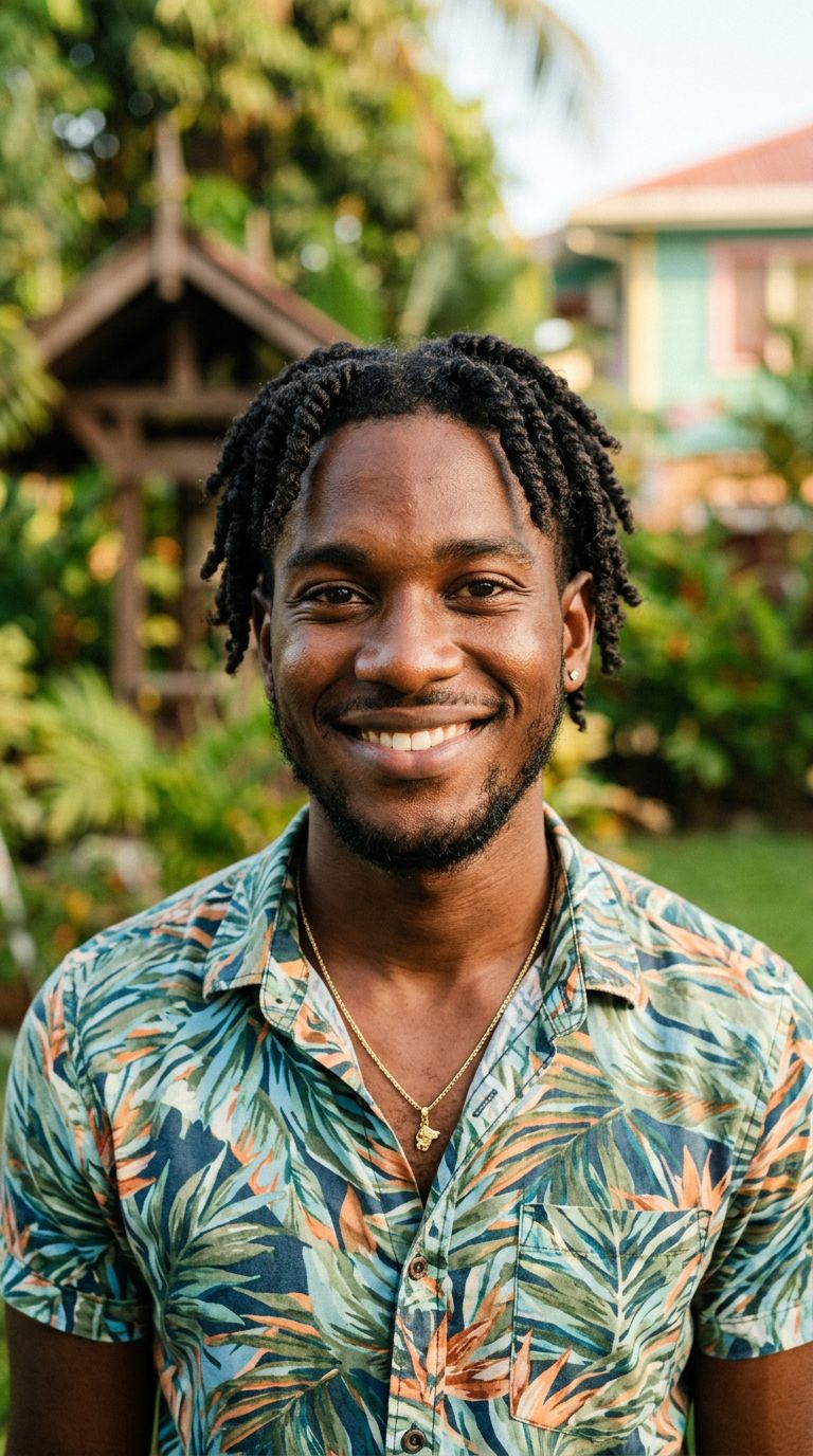 Young man from Guyana