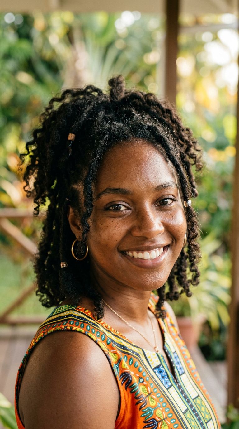 Young woman from Guyana