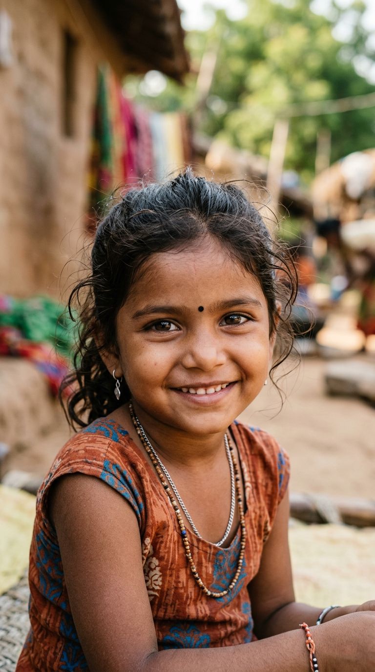 Child from India