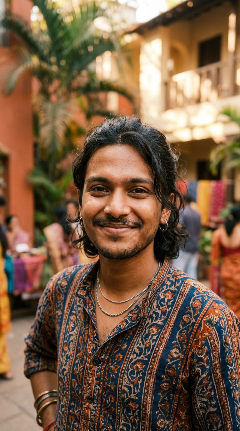 Nonbinary person from India