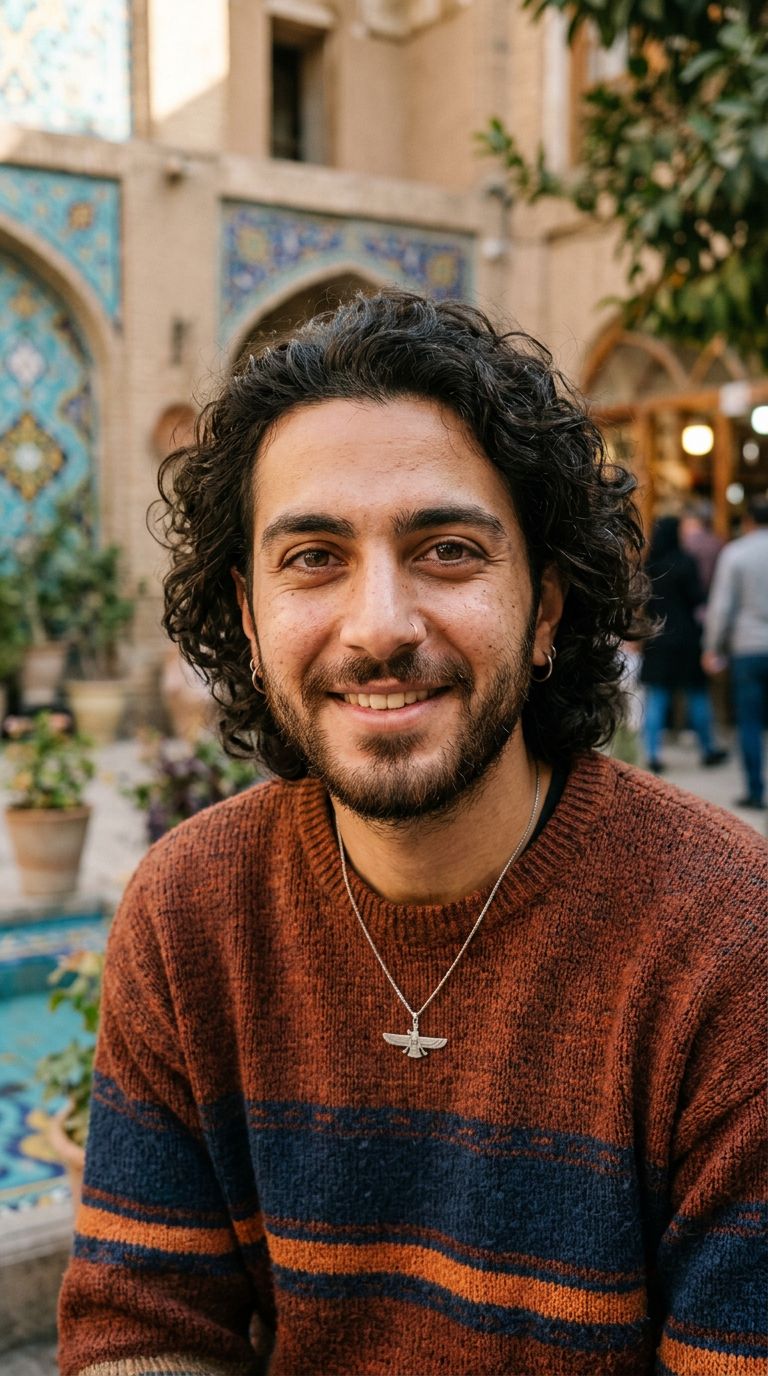 Nonbinary person from Iran