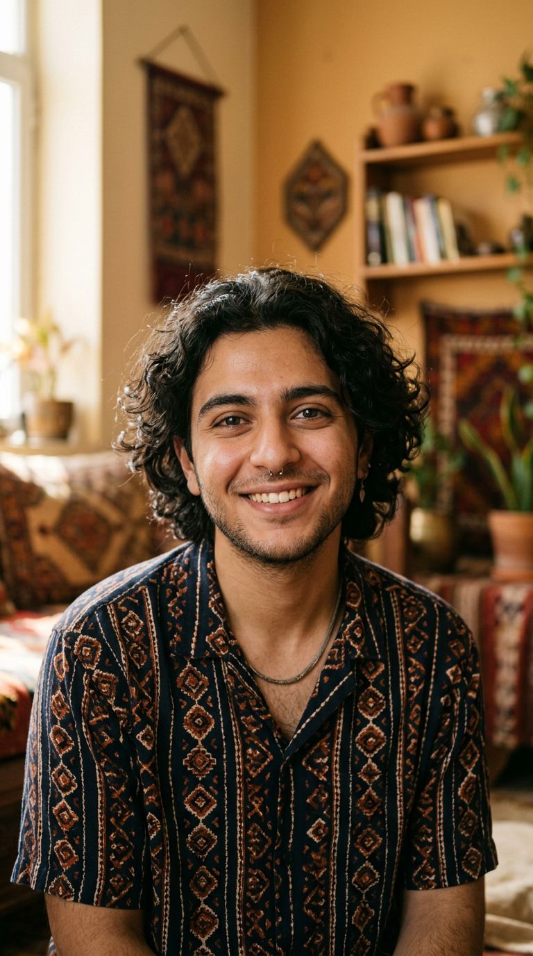 Nonbinary person from Iraq