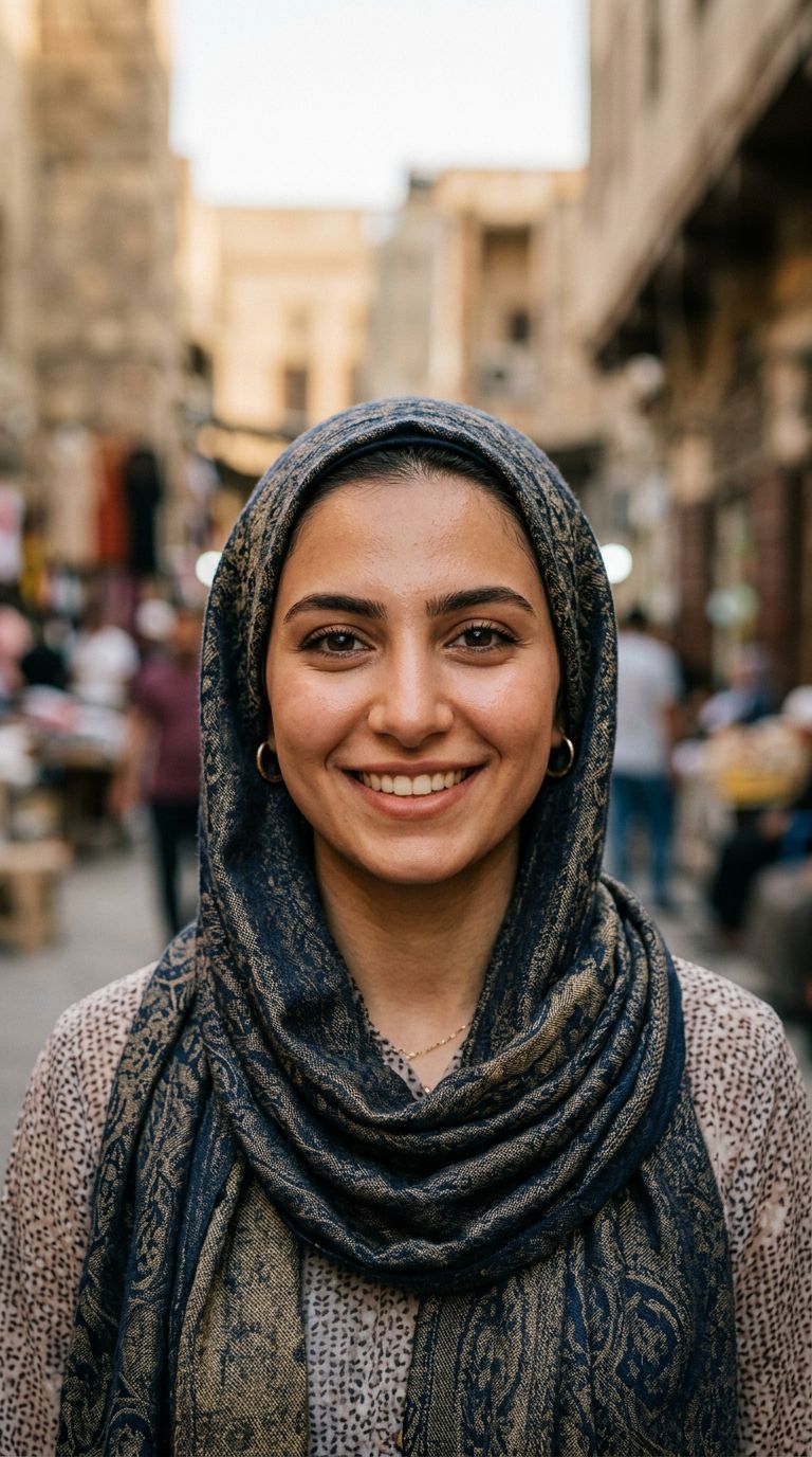 Young woman from Iraq