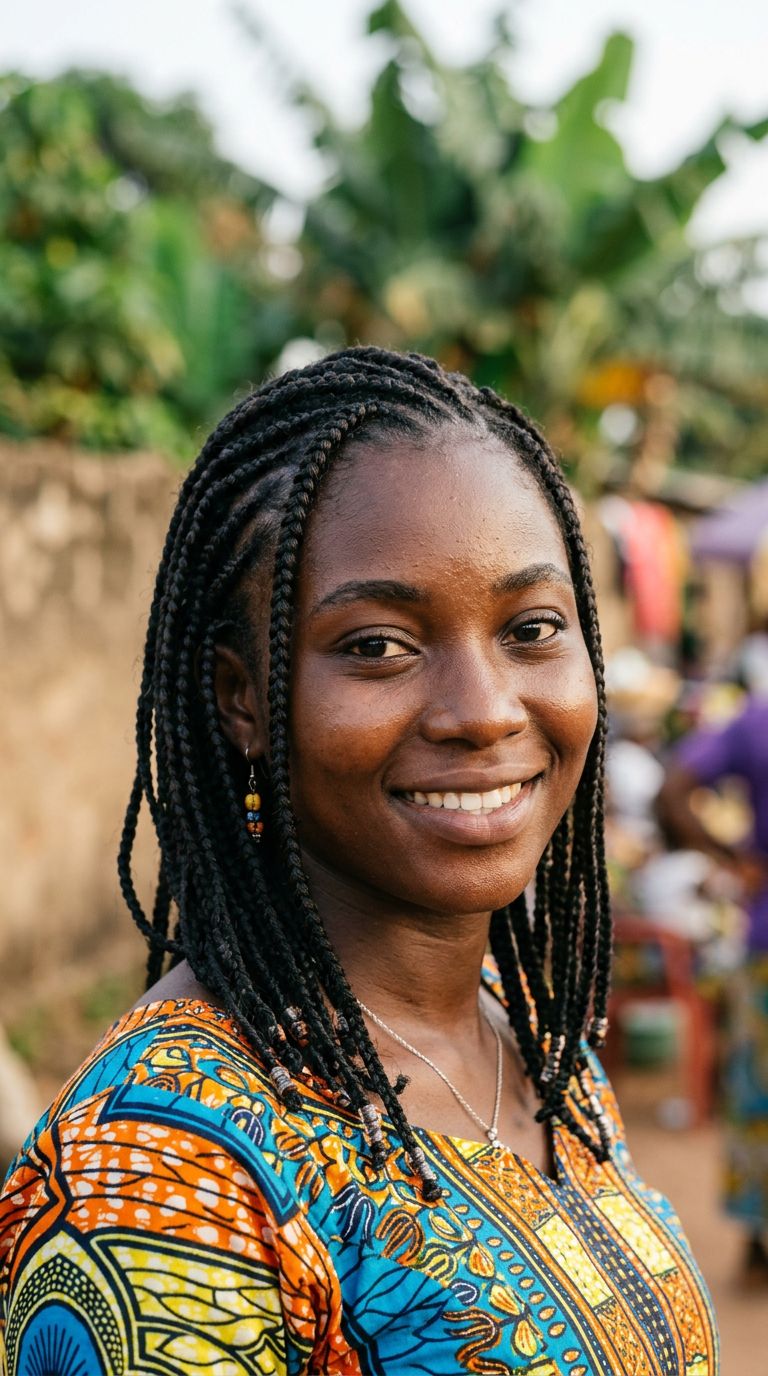 Young woman from Ivory Coast