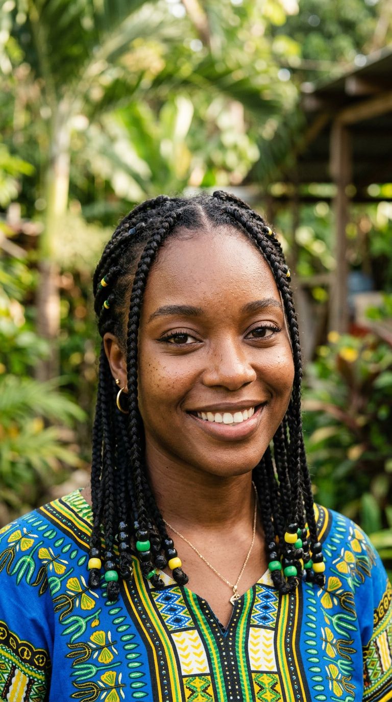 Young woman from Jamaica