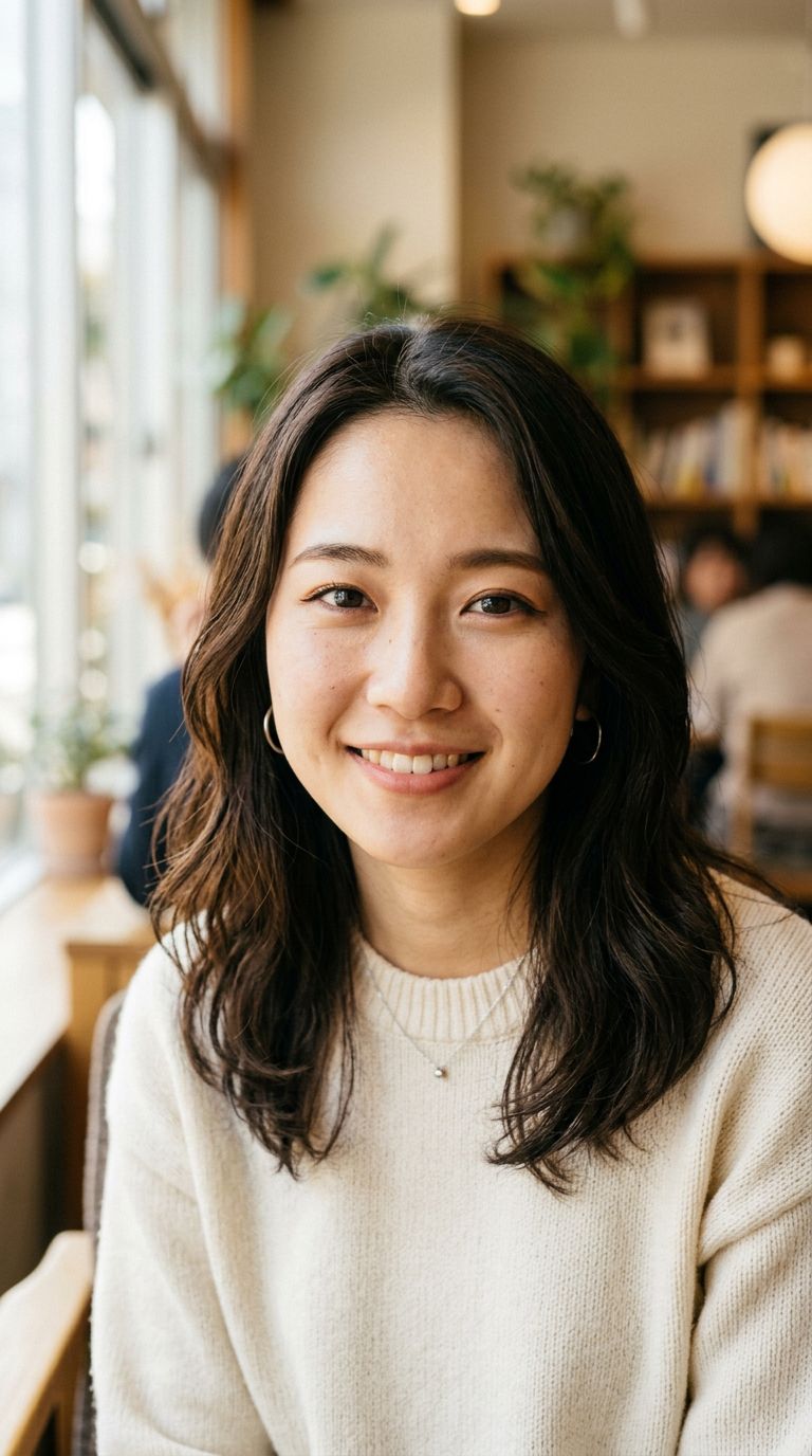 Young woman from Japan