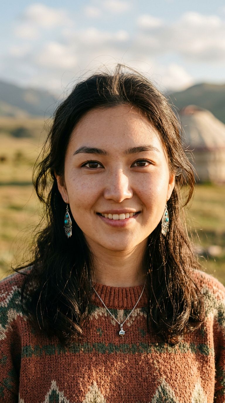 Young woman from Kazakhstan