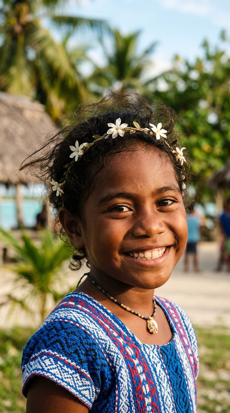 Child from Kiribati
