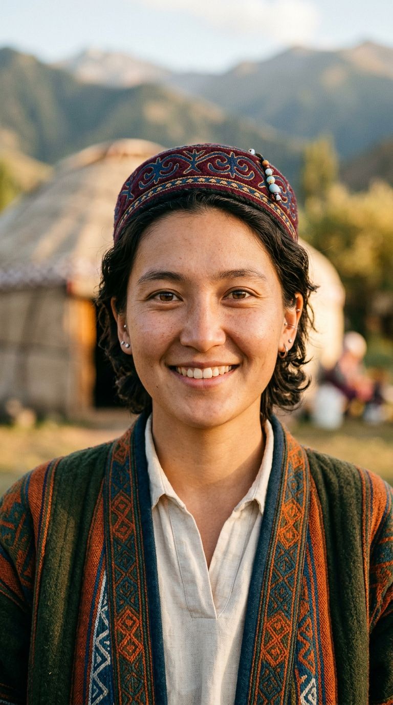 Nonbinary person from Kyrgyzstan
