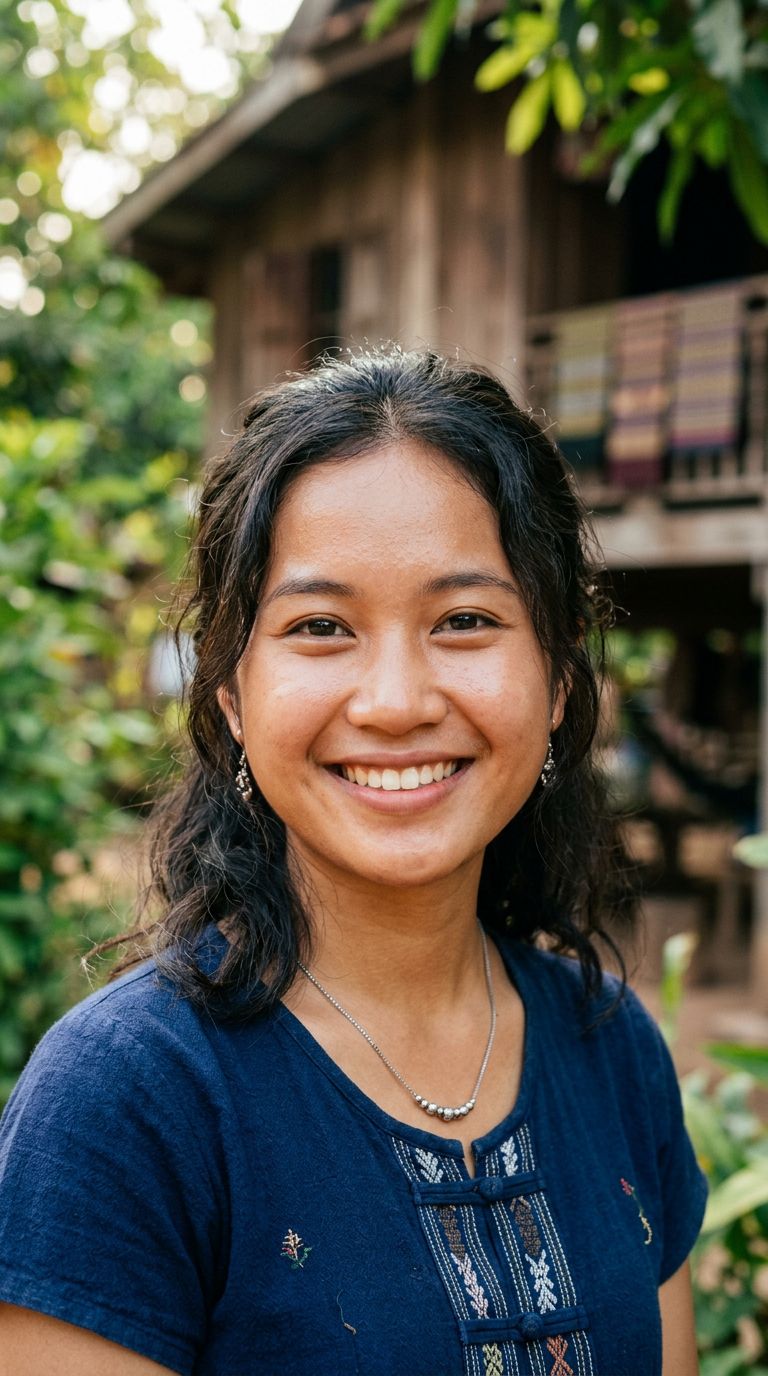 Young woman from Laos