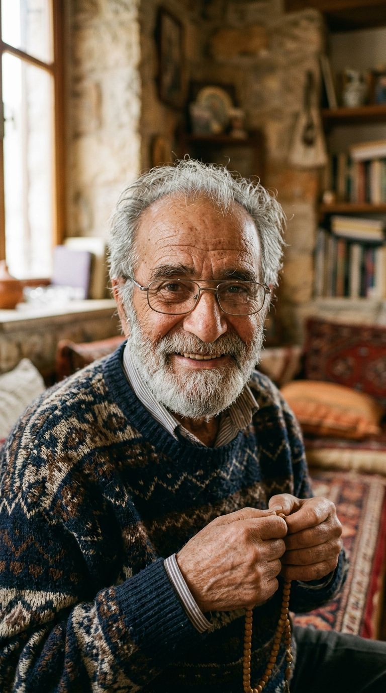 Elderly man from Lebanon