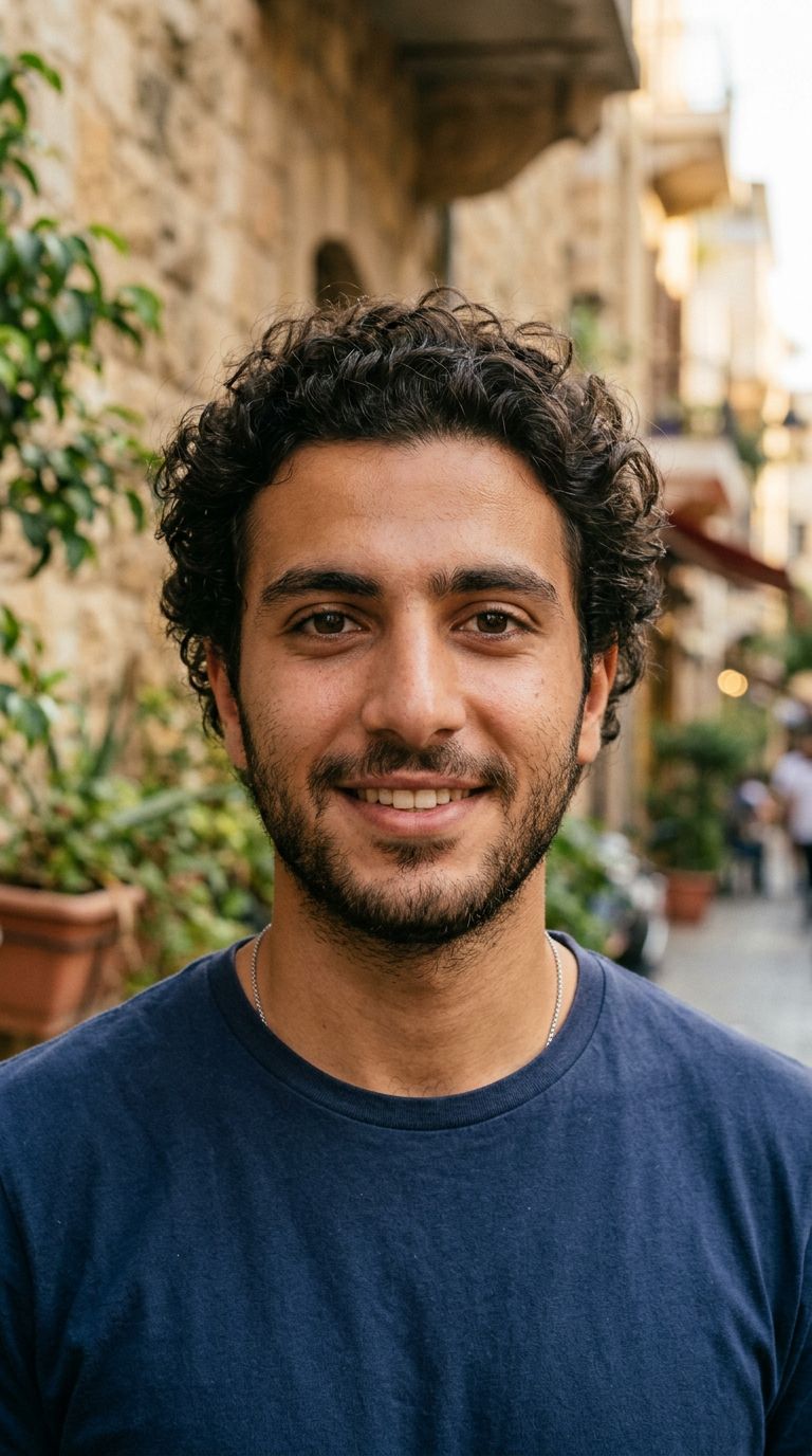 Young man from Lebanon