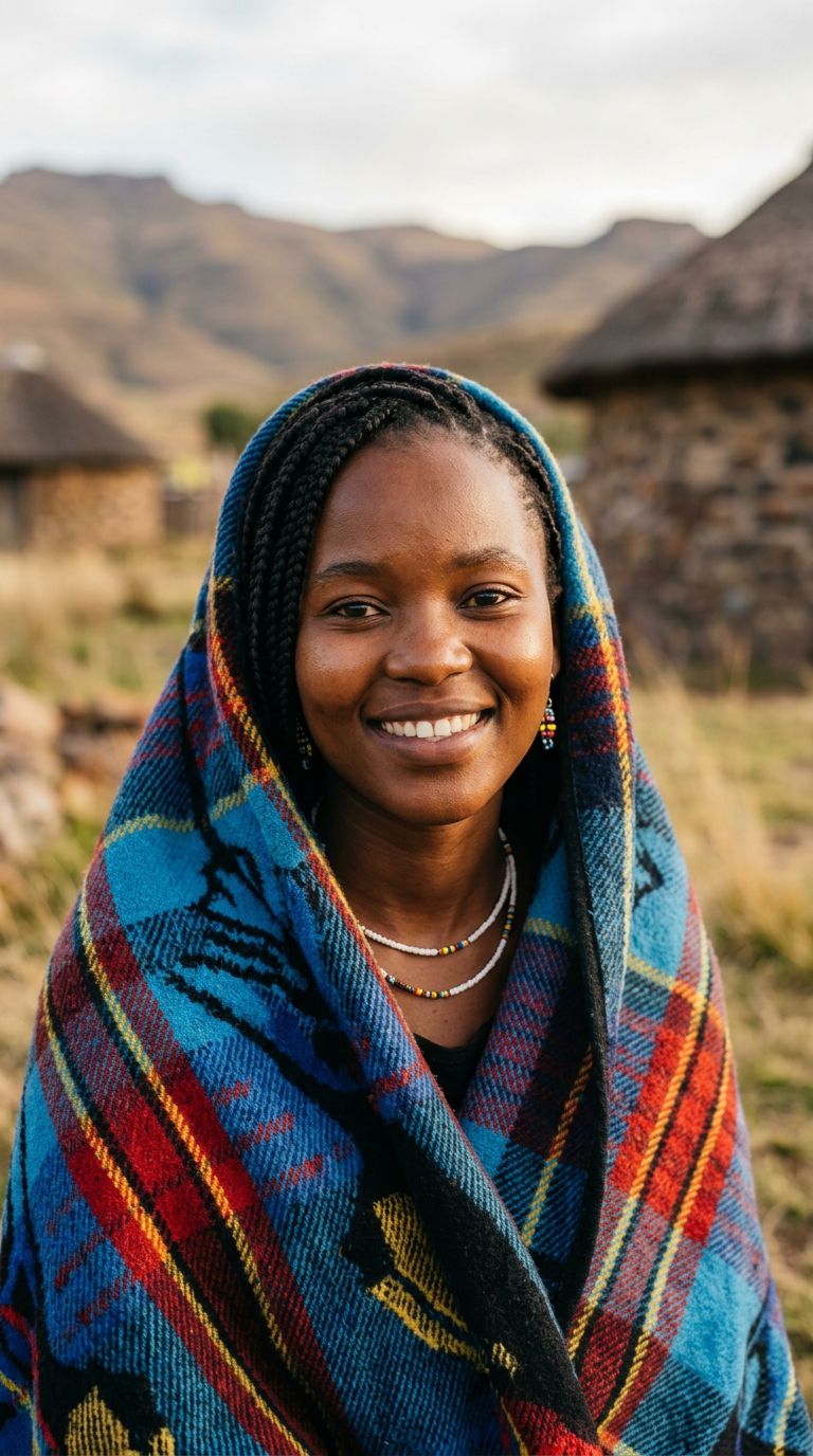 Young woman from Lesotho