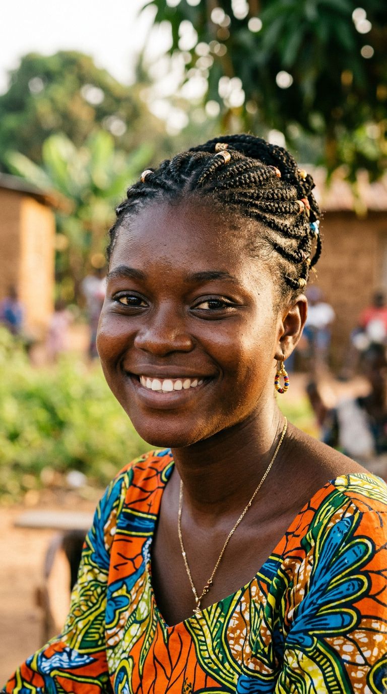 Young woman from Liberia