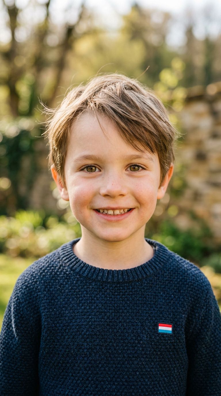 Child from Luxembourg