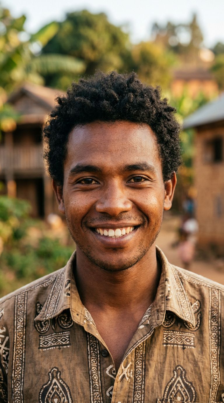 Young man from Madagascar