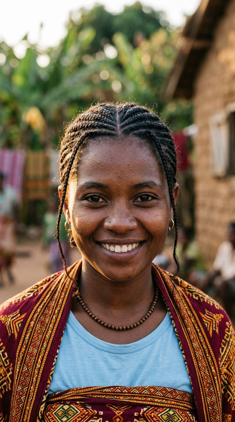 Young woman from Madagascar