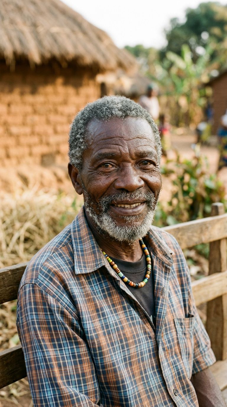 Elderly man from Malawi