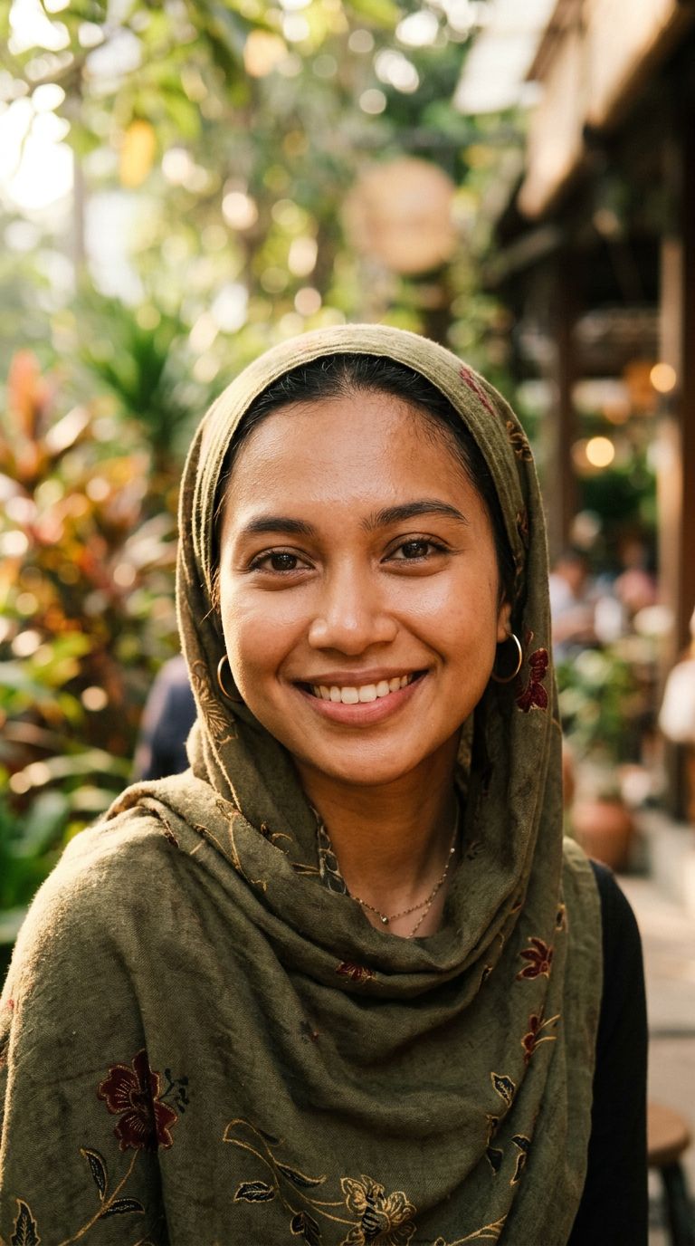 Young woman from Malaysia