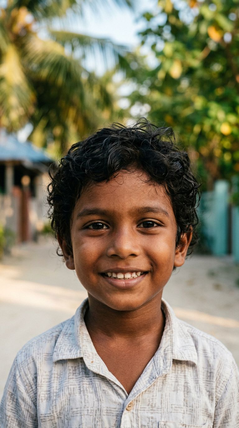 Child from Maldives