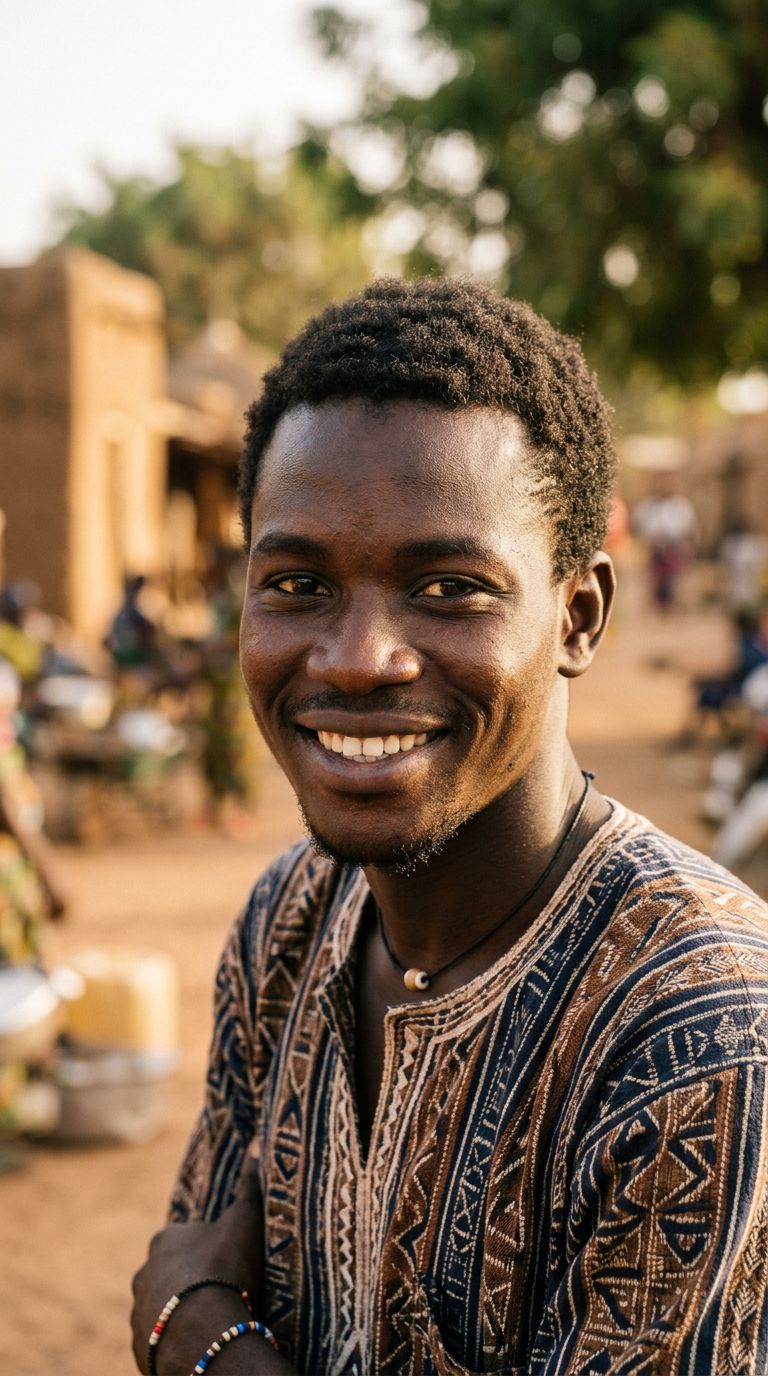 Young man from Mali
