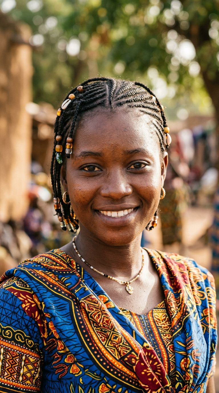 Young woman from Mali