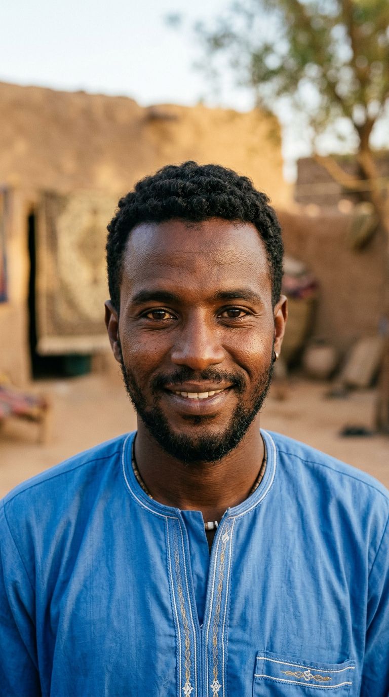 Young man from Mauritania