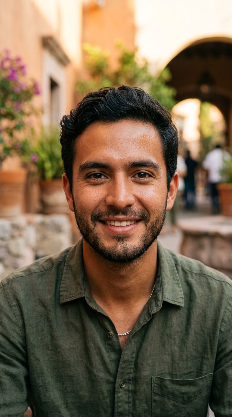 Young man from Mexico