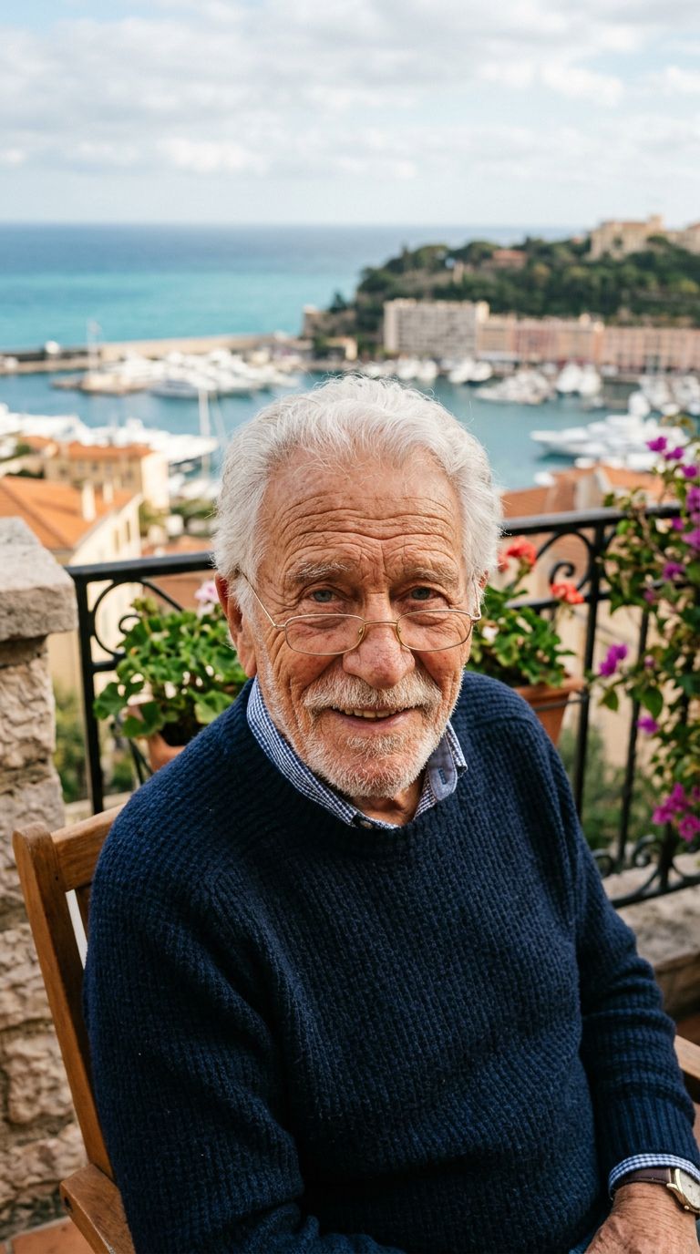 Elderly man from Monaco