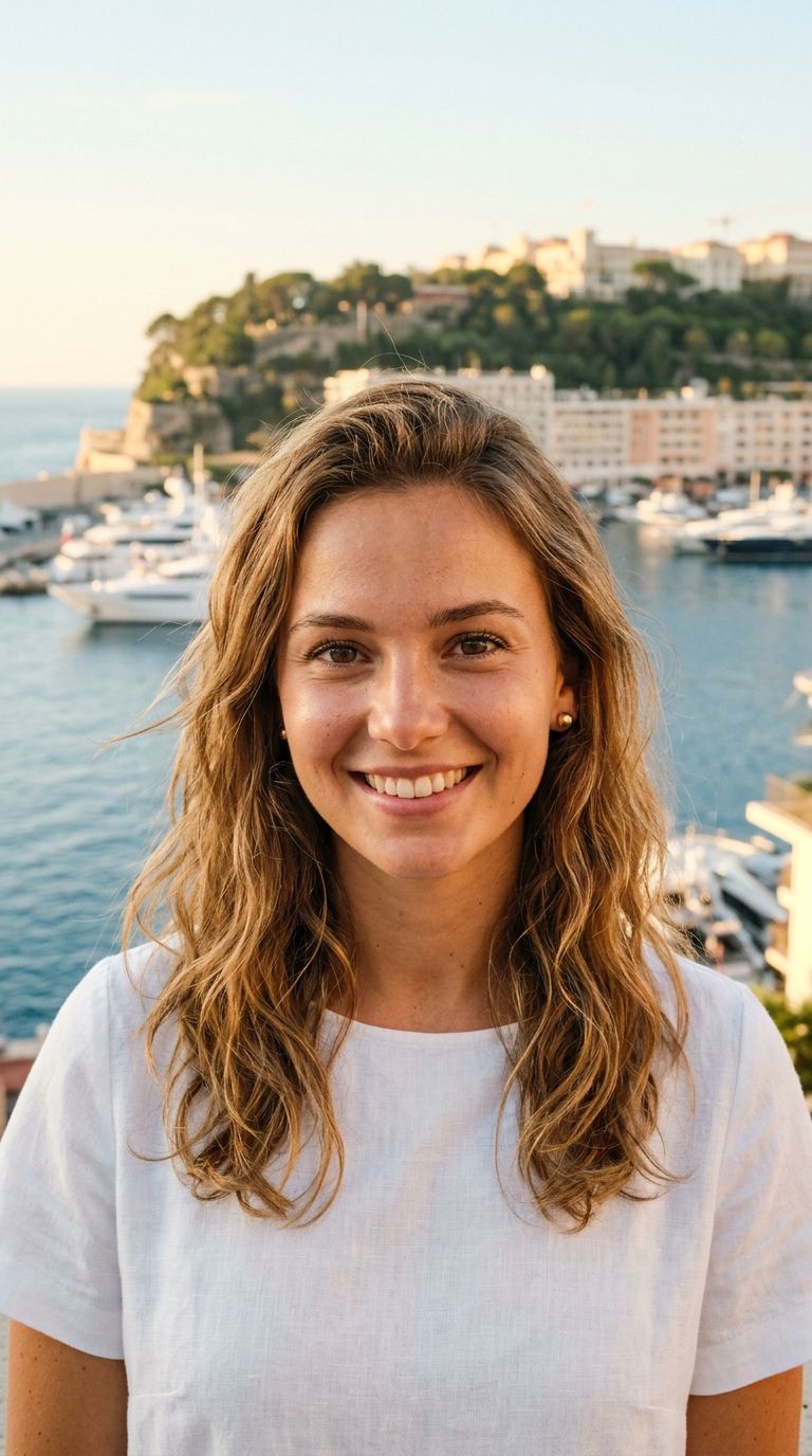 Young woman from Monaco