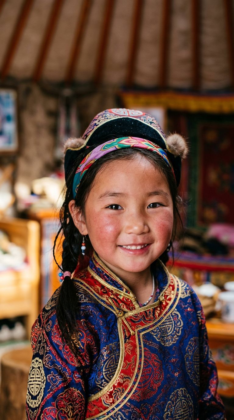 Child from Mongolia
