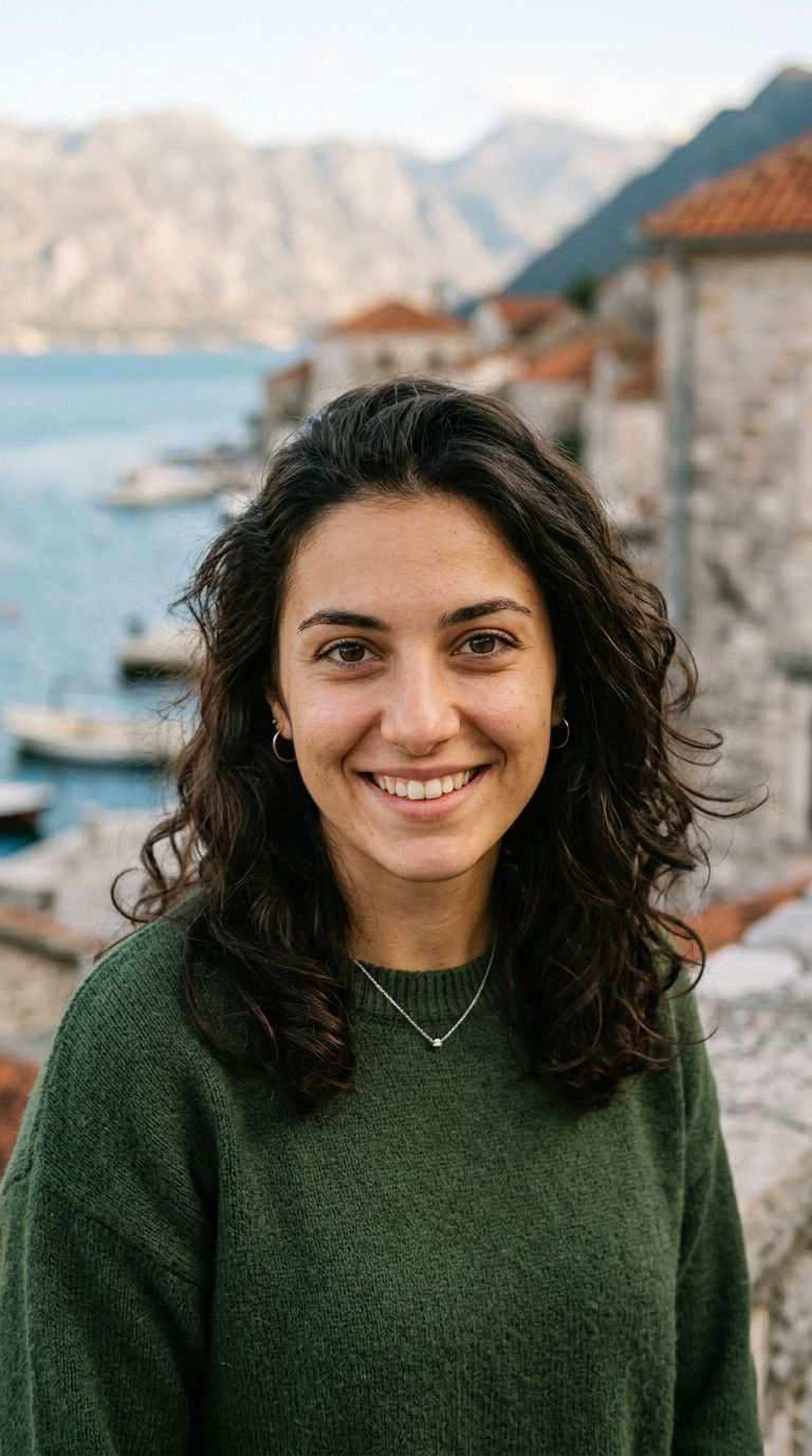 Young woman from Montenegro