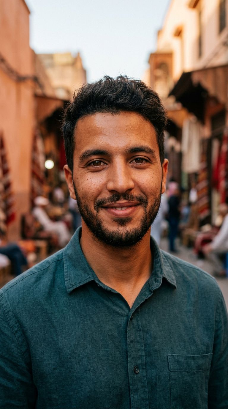 Young man from Morocco