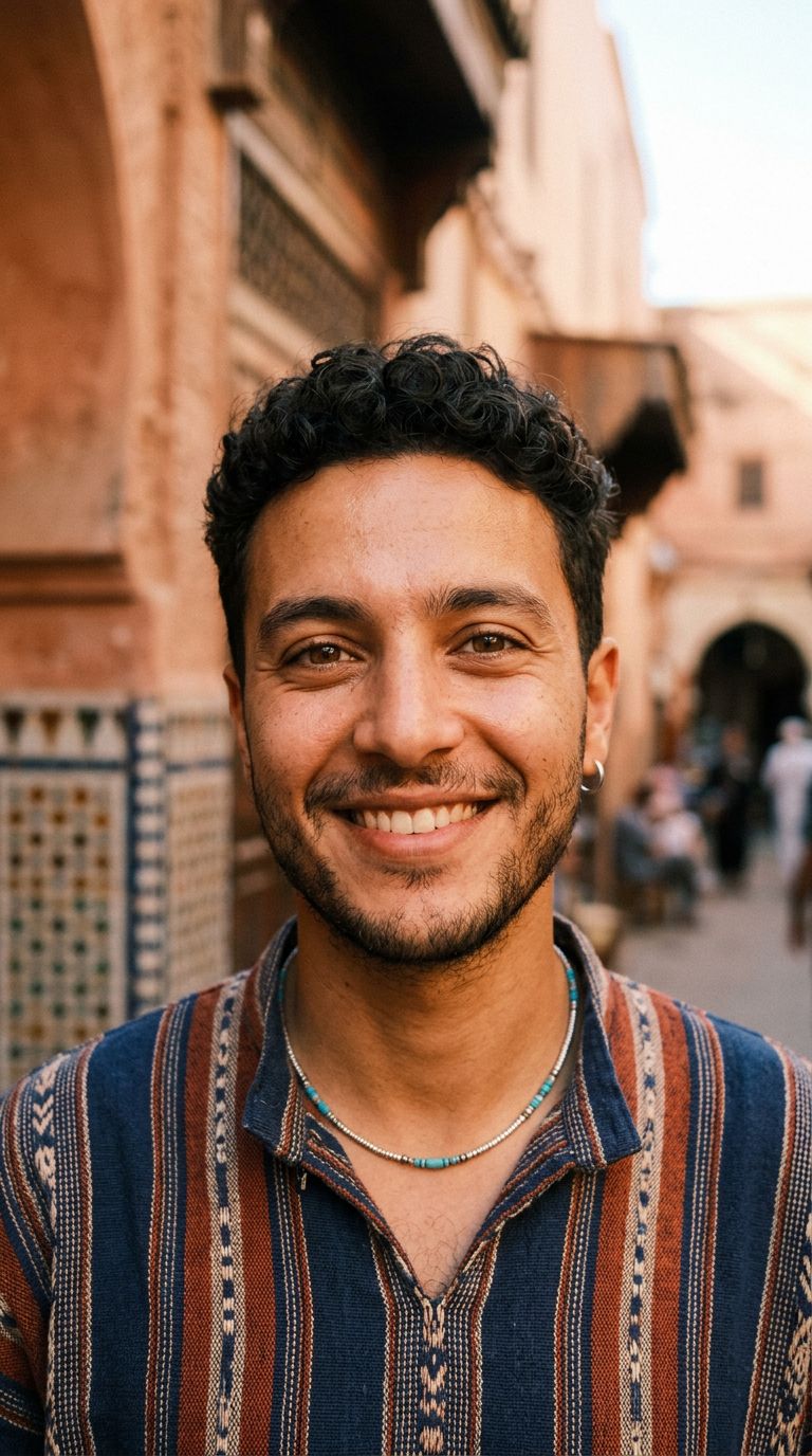 Nonbinary person from Morocco