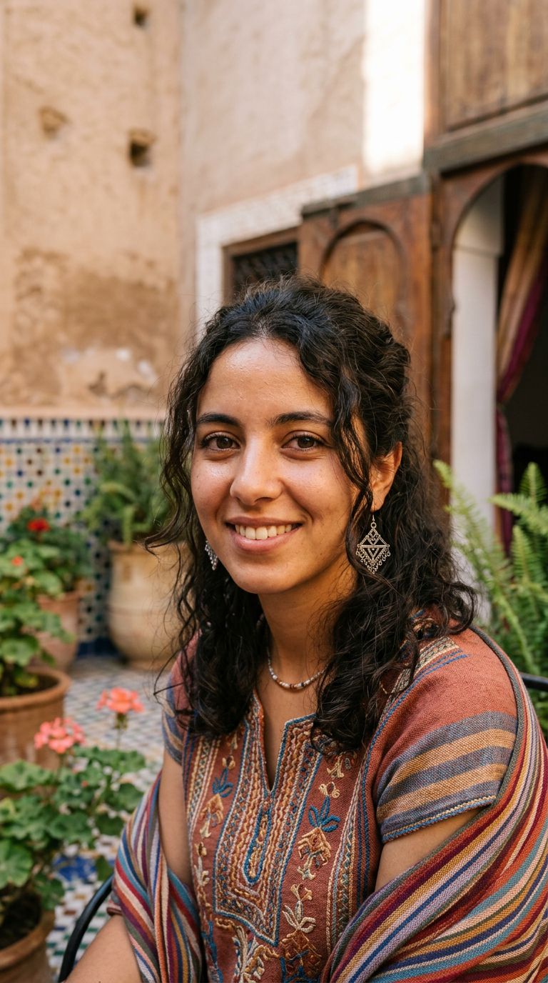 Young woman from Morocco