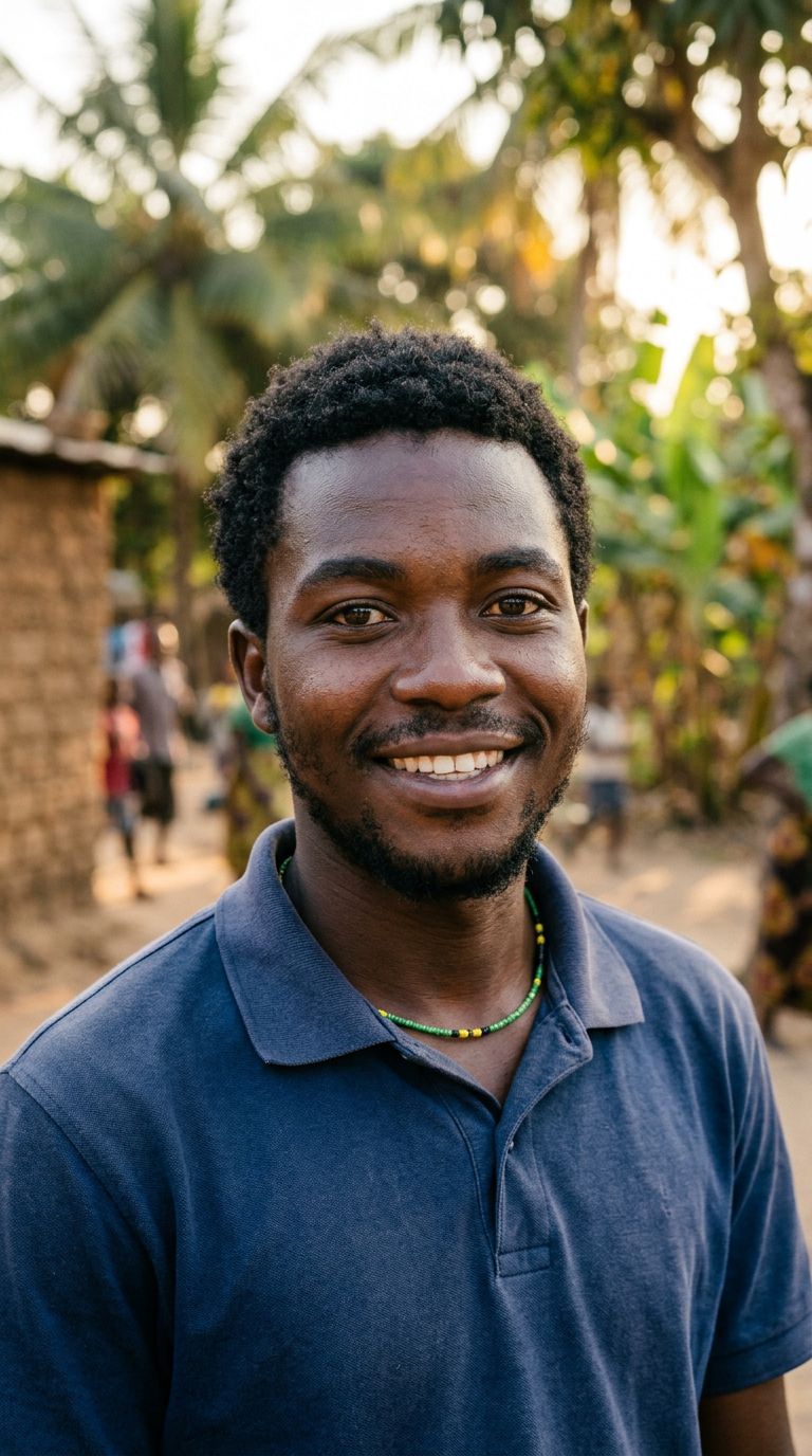 Young man from Mozambique