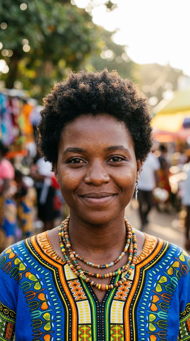 Nonbinary person from Mozambique