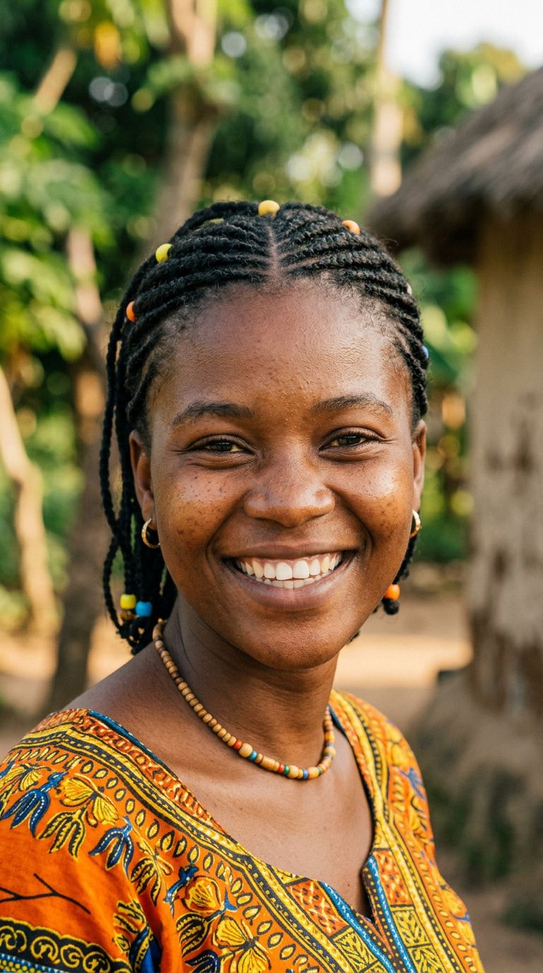 Young woman from Mozambique