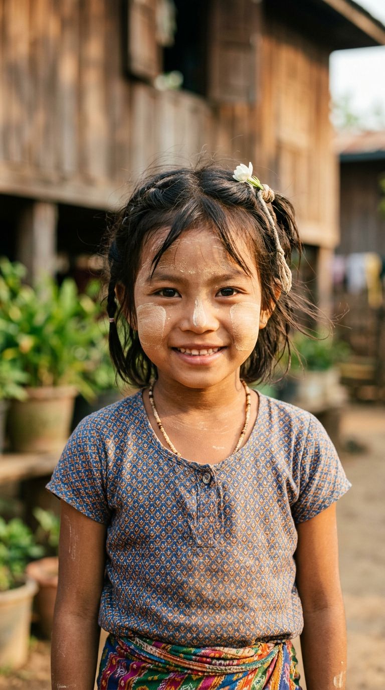 Child from Myanmar