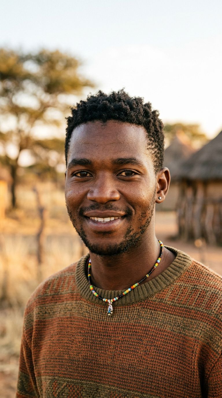 Young man from Namibia