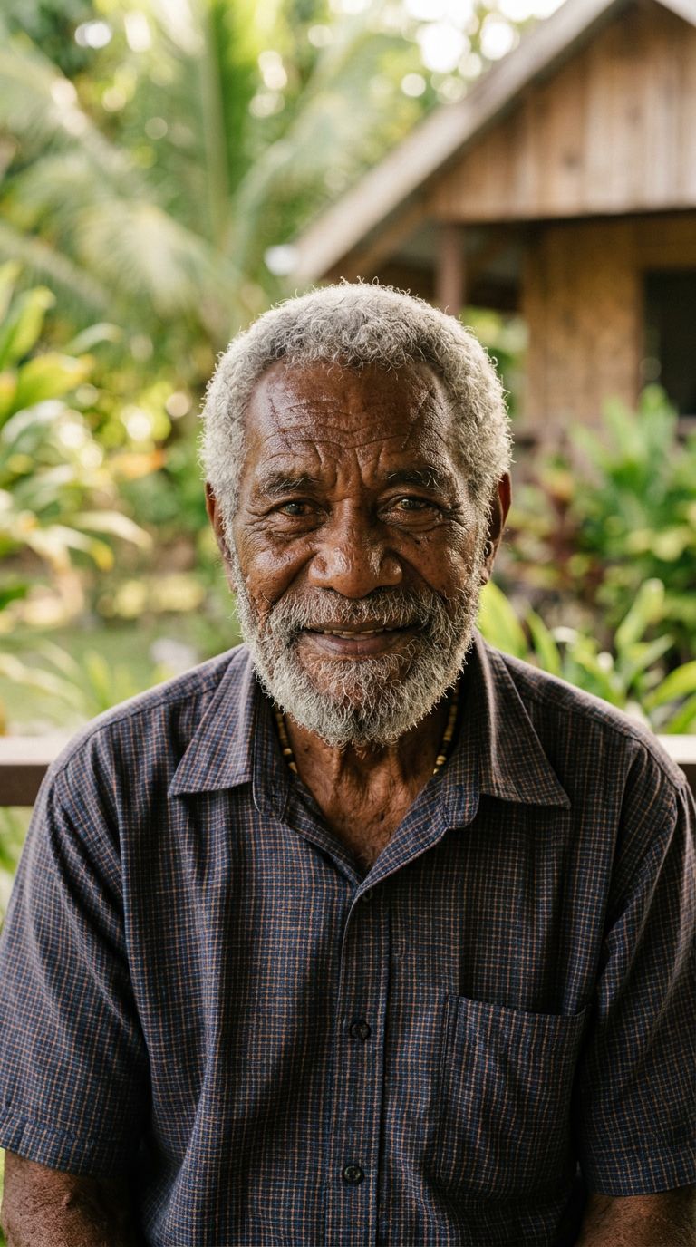 Elderly man from Nauru