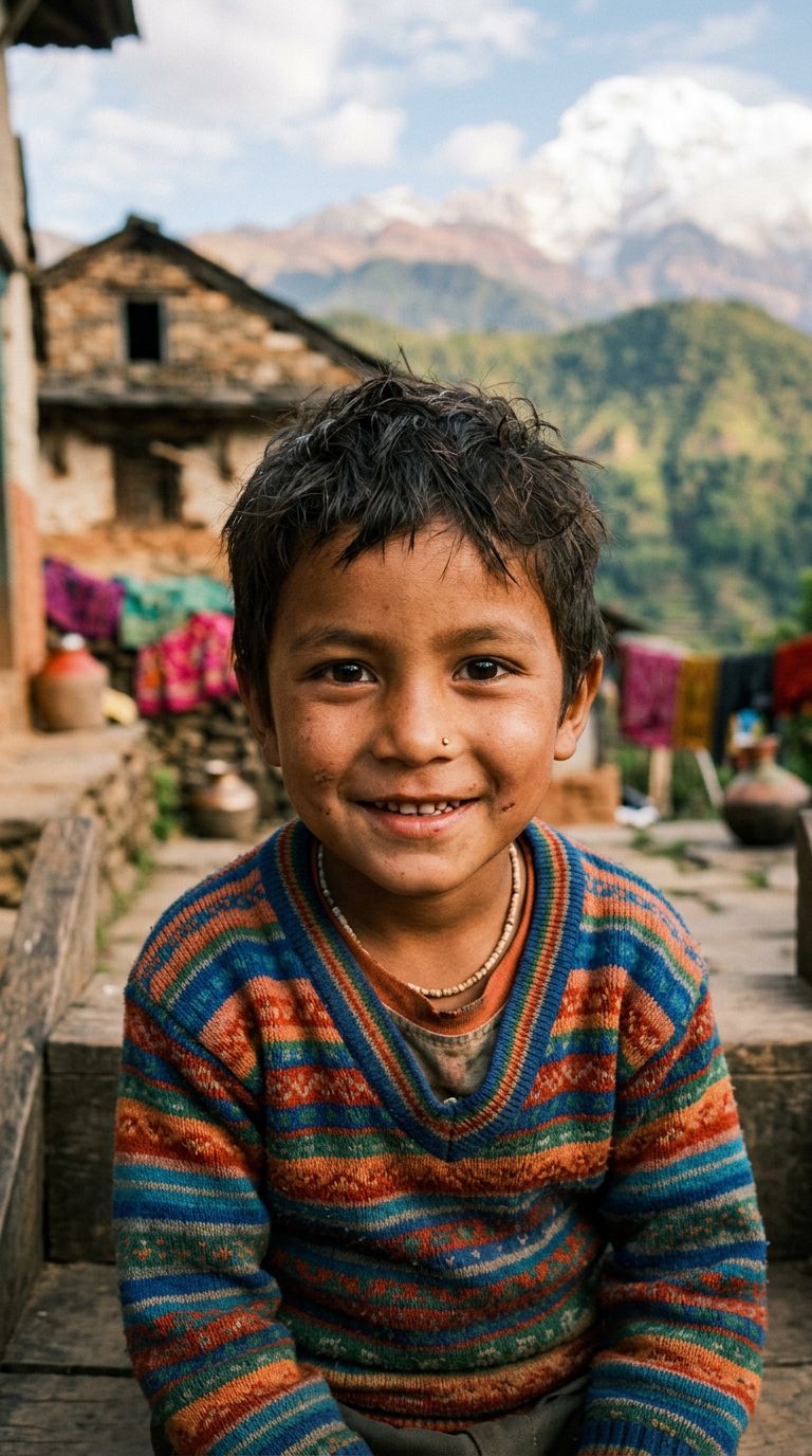 Child from Nepal