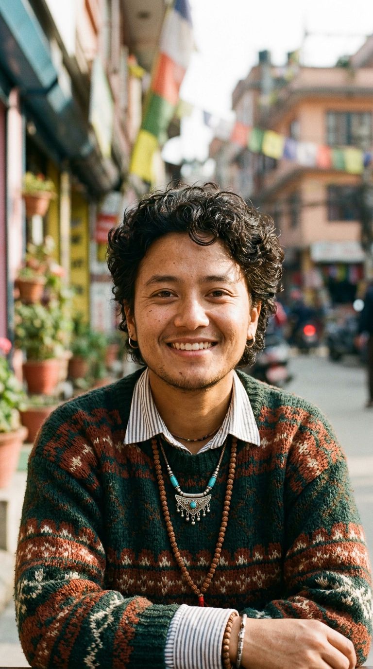 Nonbinary person from Nepal
