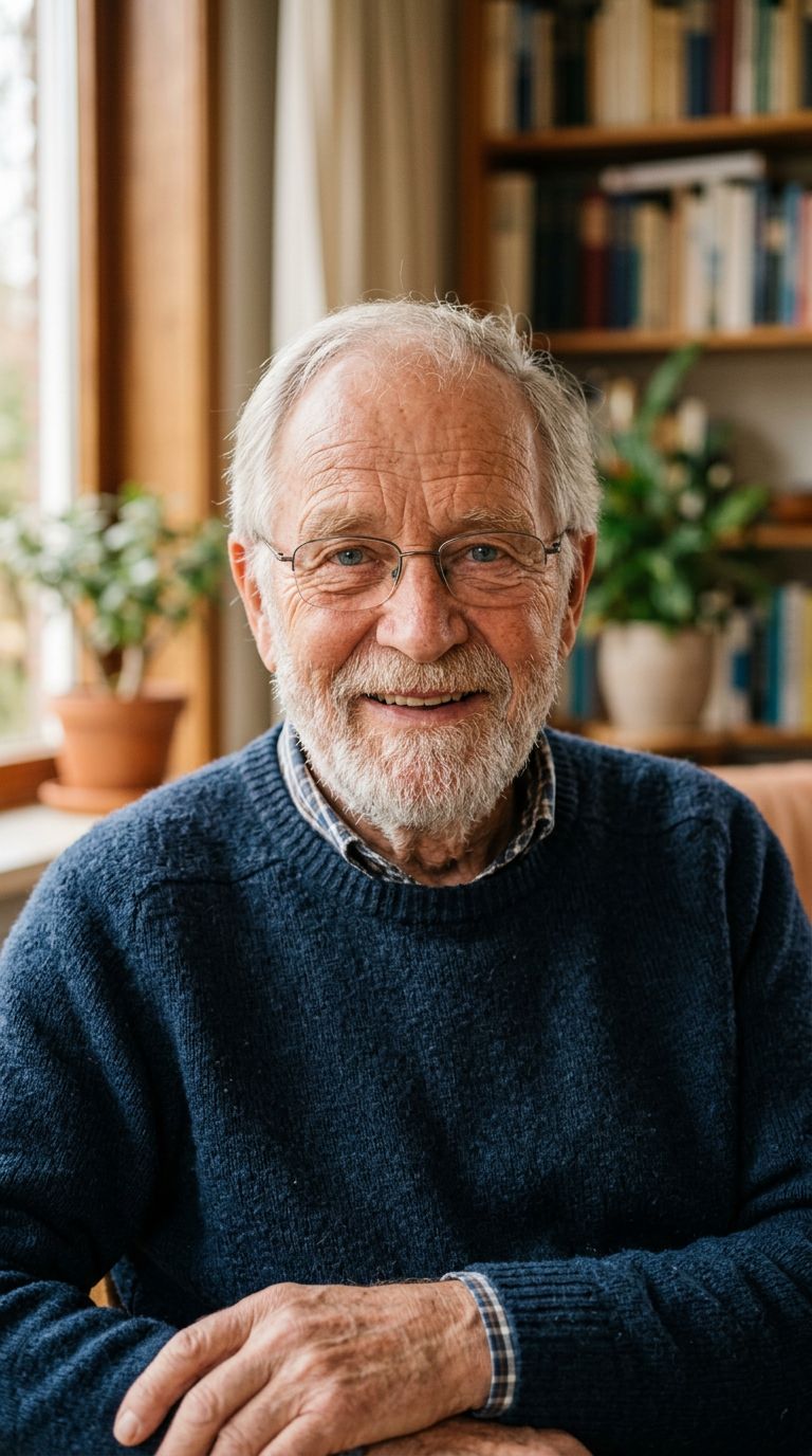 Elderly man from Netherlands